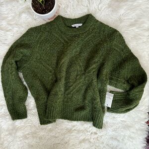 Green sweater